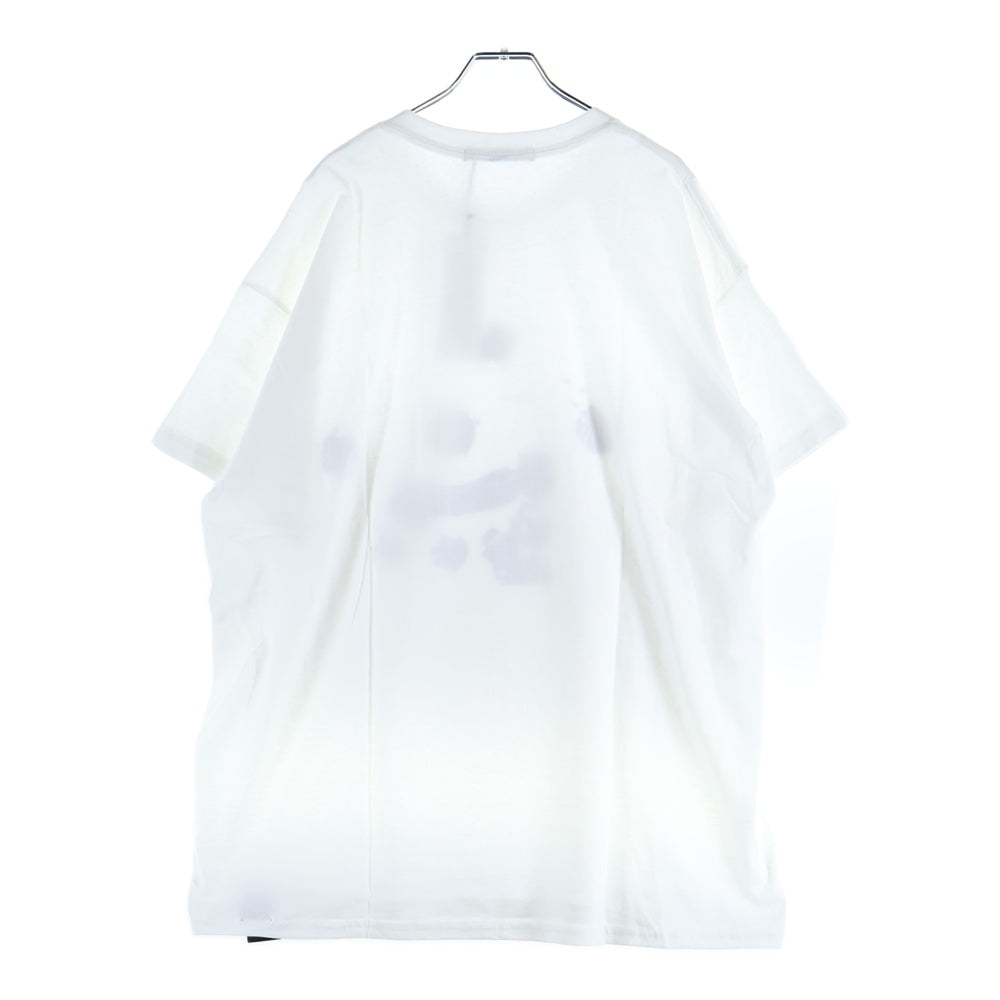 ALMOSTBLACK(オールモストブラック) 半袖Tシャツ カットソー コットン AMBYI-CS04 ホワイト