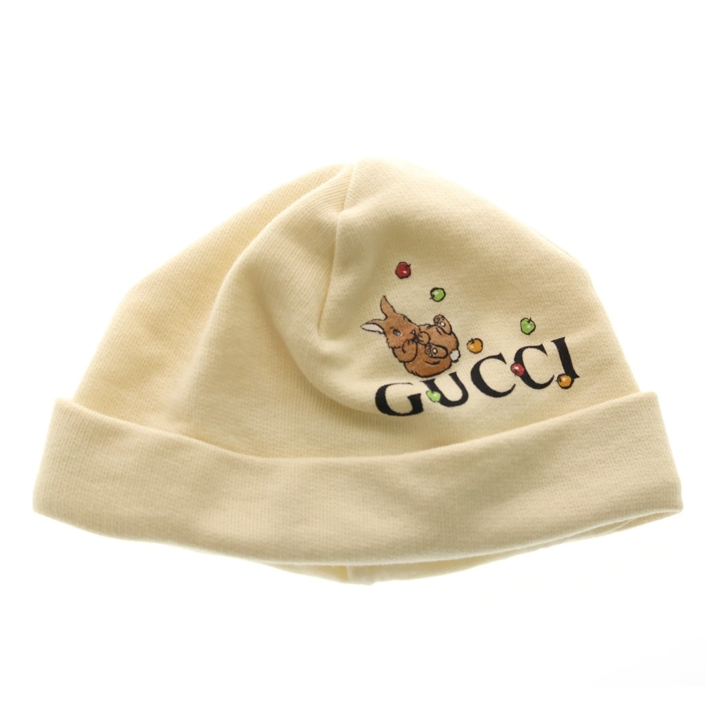 GUCCI(グッチ) アニマルプリント コットン 2ピース ロンパース アイボリー 600144 XJEZX レディース