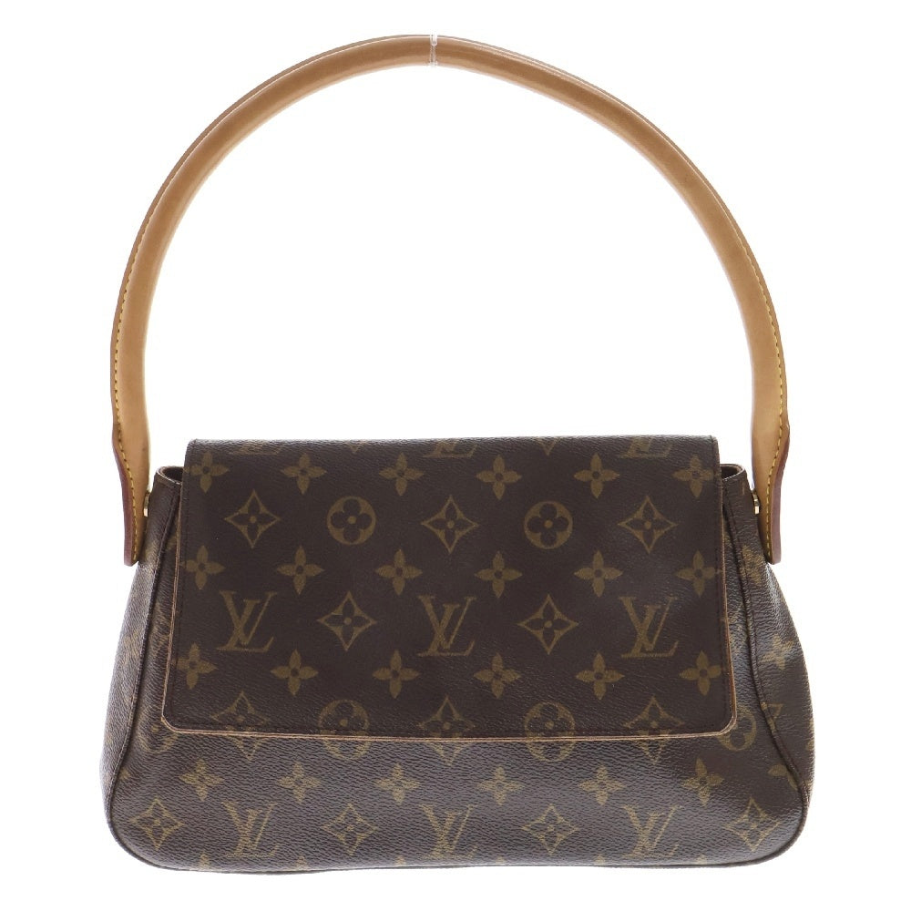 LOUIS VUITTON(ルイヴィトン) モノグラム ミニルーピング M51147 ハンドバッグ ワンショルダーバッグ ブラウン