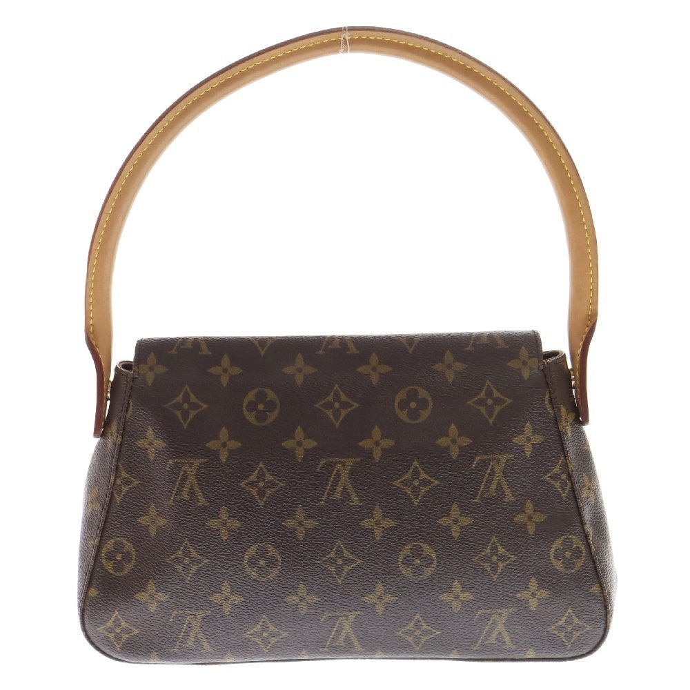 LOUIS VUITTON(ルイヴィトン) モノグラム ミニルーピング M51147 ハンドバッグ ワンショルダーバッグ ブラウン
