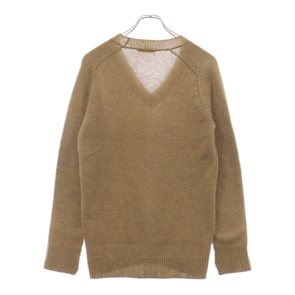 CELINE(セリーヌ) フィービー期 マディソンブルー ブラウン カシミヤ #M 長袖ニット セーター