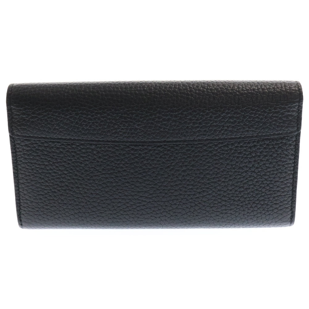 LOUIS VUITTON(ルイヴィトン) ポルトフォイユ カプシーヌ レザーロングウォレット 二つ折り財布 M64551 ブラック