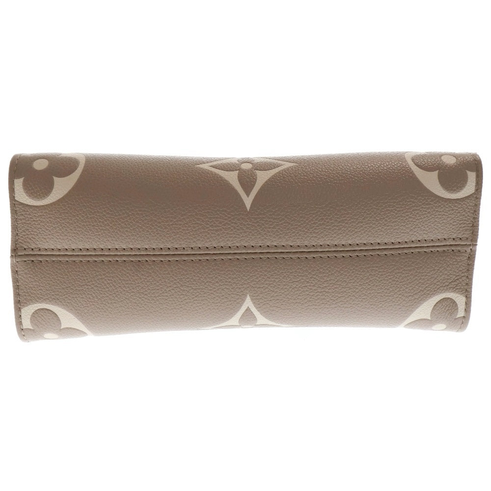 LOUIS VUITTON(ルイヴィトン) モノグラムアンプラント オンザゴーPM トゥルトレームクレーム 2WAY レザー ハンドバッグ ショルダーバッグ ベージュ レディース M45779