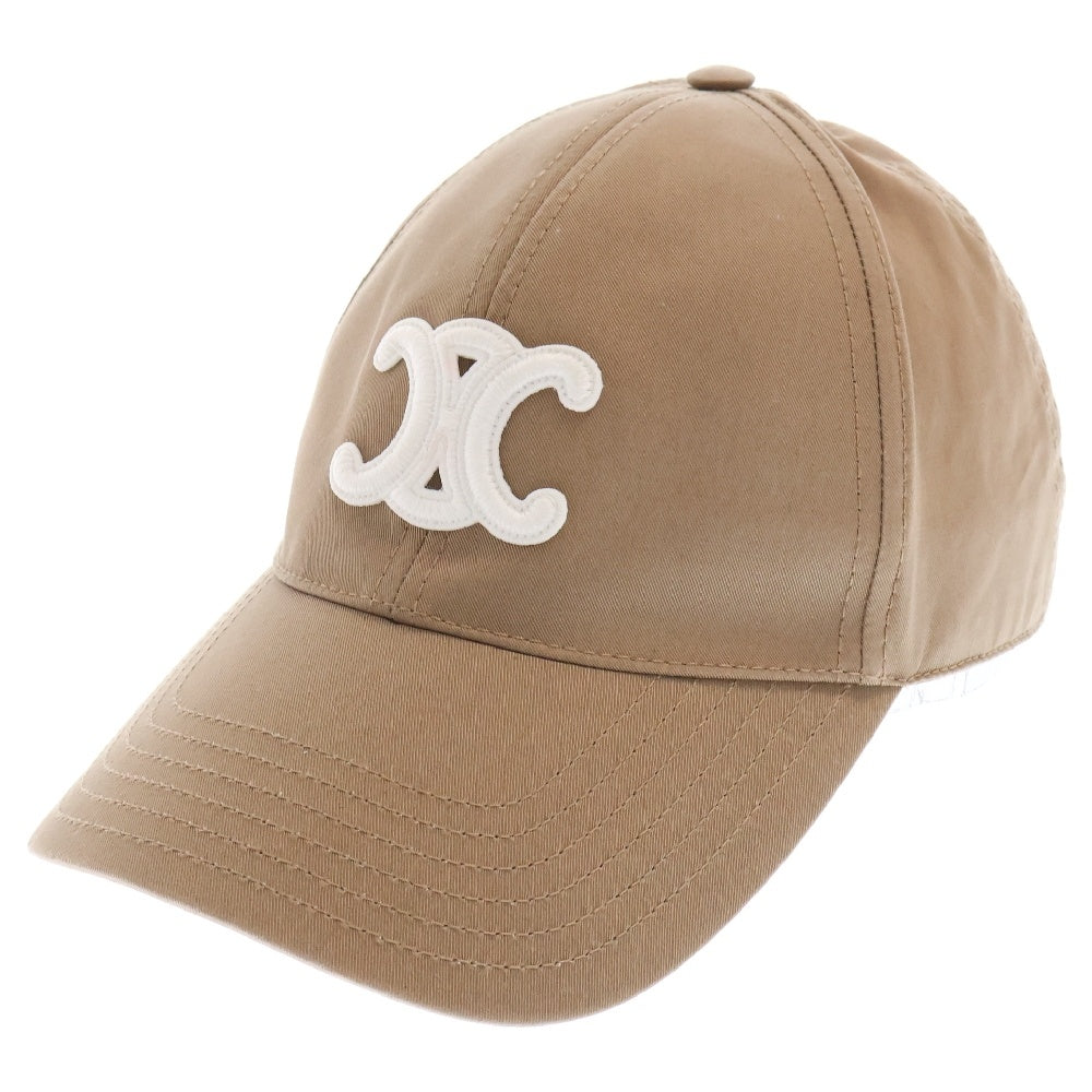 CELINE(セリーヌ) TRIOMPHE BASEBALL CAP トリオンフ ベースボールキャップ 帽子 ベージュ
