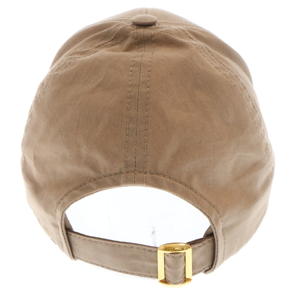 CELINE(セリーヌ) TRIOMPHE BASEBALL CAP トリオンフ ベースボールキャップ 帽子 ベージュ