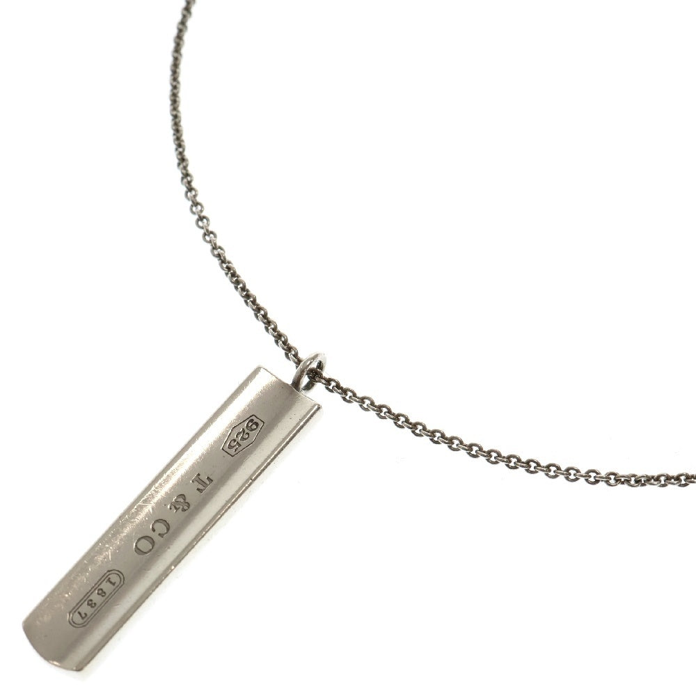 TIFFANY&Co(ティファニー) 1837 バータグ プレート ネックレス シルバー ペンダント アクセサリー