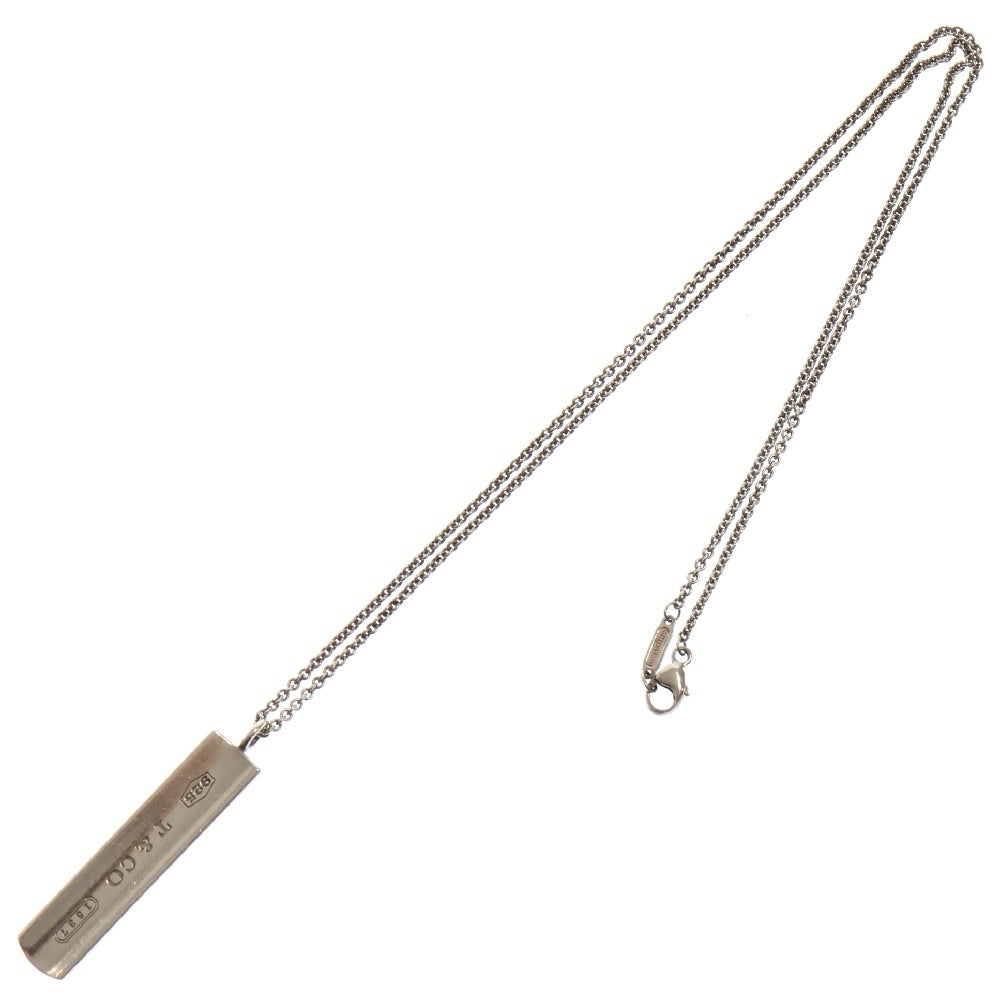 TIFFANY&Co(ティファニー) 1837 バータグ プレート ネックレス シルバー ペンダント アクセサリー