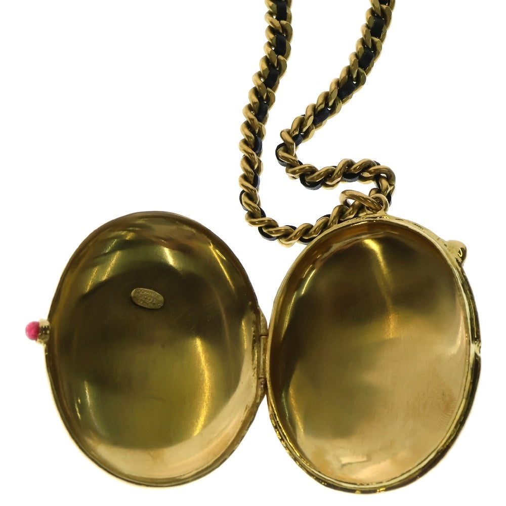 CHANEL(シャネル) ココマーク ロケット ペンダント ネックレス GP ゴールド 94A アクセサリー ヴィンテージ