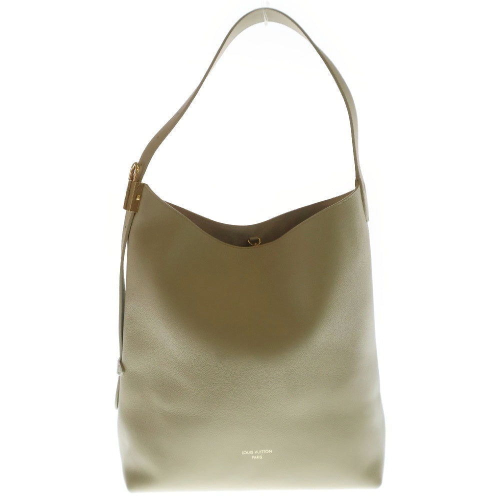 LOUIS VUITTON(ルイヴィトン) ロウキー ホーボーカバMM レザー クレイ グリーン M25343 トートバッグ ショルダーバッグ