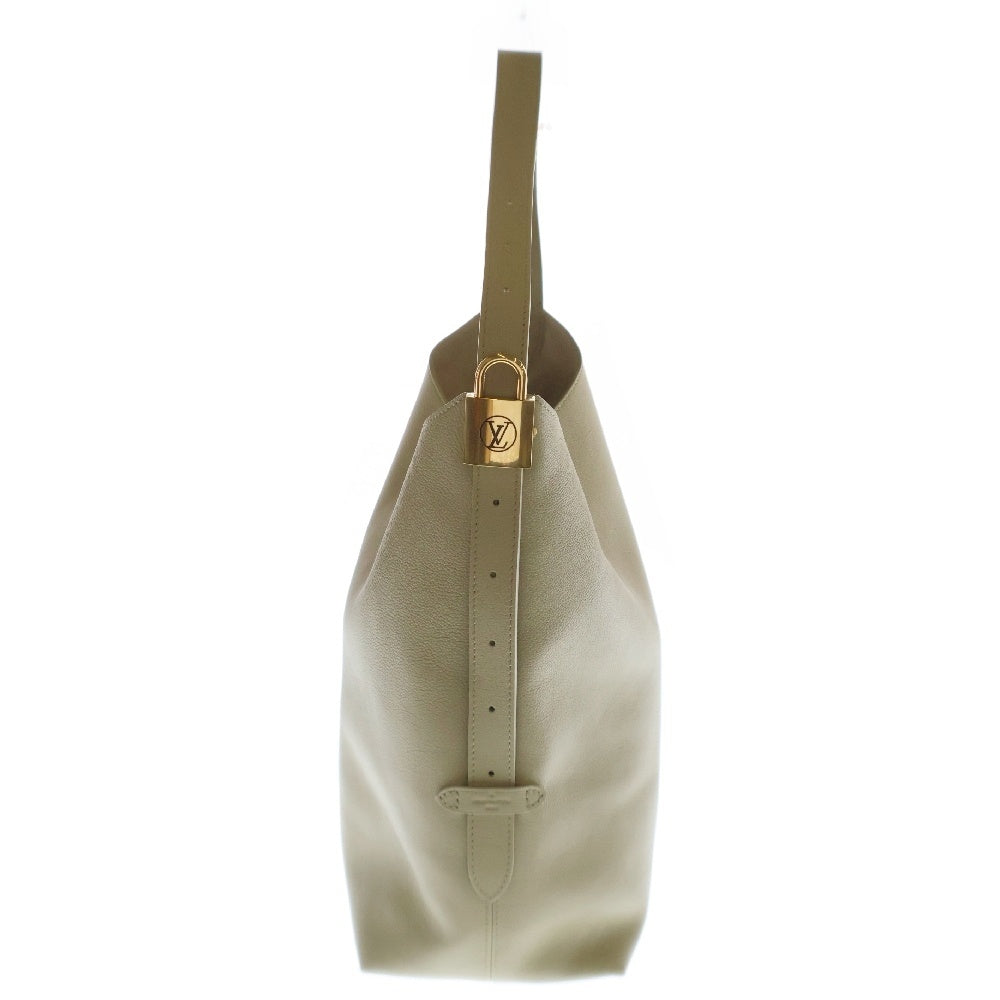 LOUIS VUITTON(ルイヴィトン) ロウキー ホーボーカバMM レザー クレイ グリーン M25343 トートバッグ ショルダーバッグ