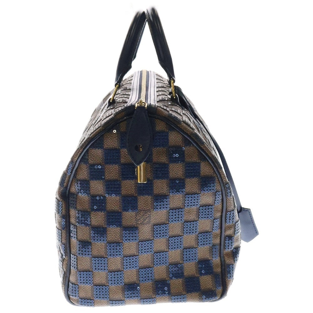 LOUIS VUITTON(ルイヴィトン) ダミエ パイエット スピーディ 30 レザーハンドバッグ ブラウン N41261