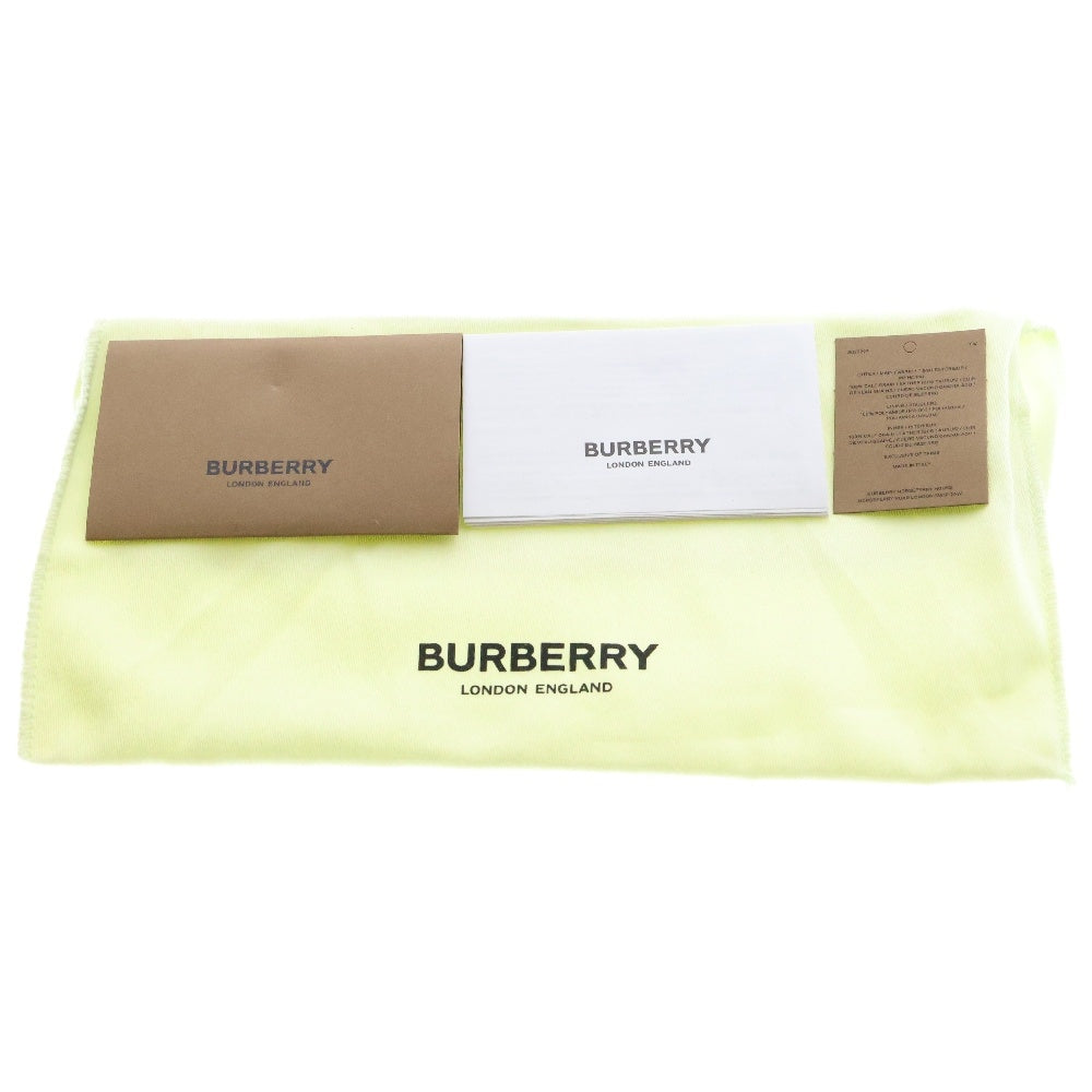 BURBERRY(バーバリー) TBロゴ ラウンドファスナー 財布 黒 レザー ゴールド金具 長財布