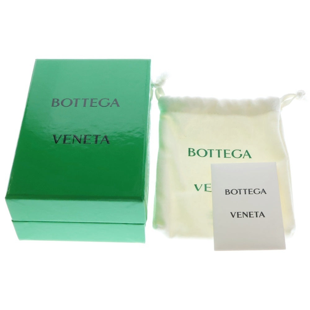 BOTTEGA VENETA(ボッテガヴェネタ) イントレチャート オリガミ コインパース付き三つ折りウォレット コンパクトウォレット ブラック レザー 776033