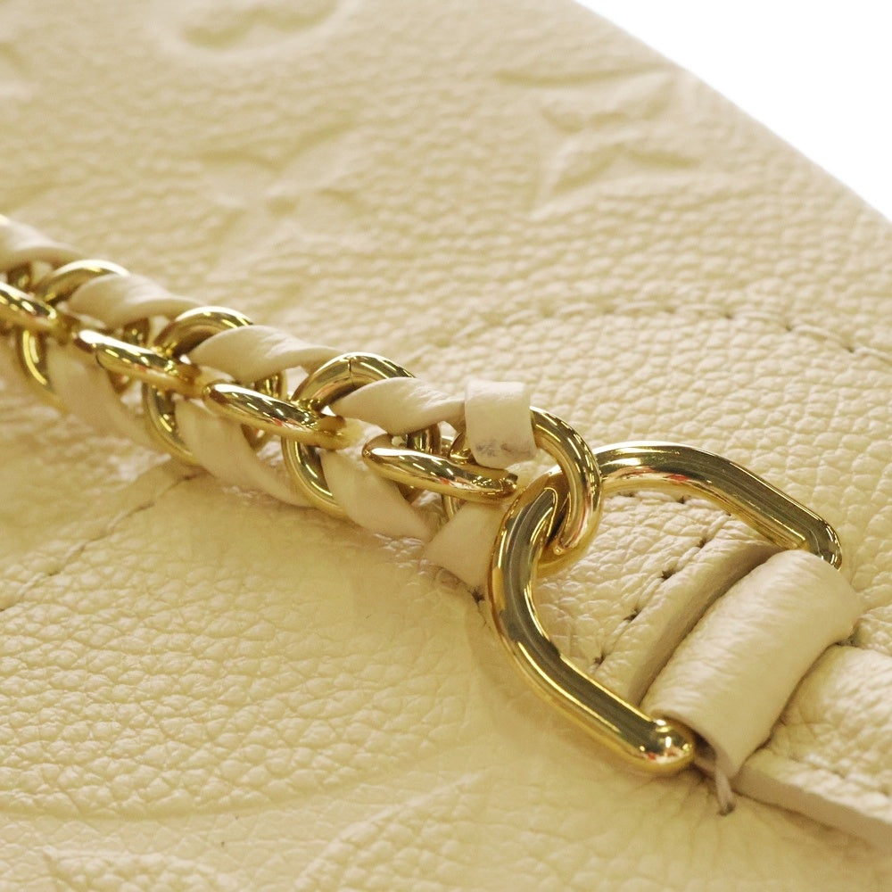 LOUIS VUITTON(ルイヴィトン) モノグラムアンプラント バックアップ クレーム レザー ゴールド金具 リュック バックパック M47106 ICタイプ レディース