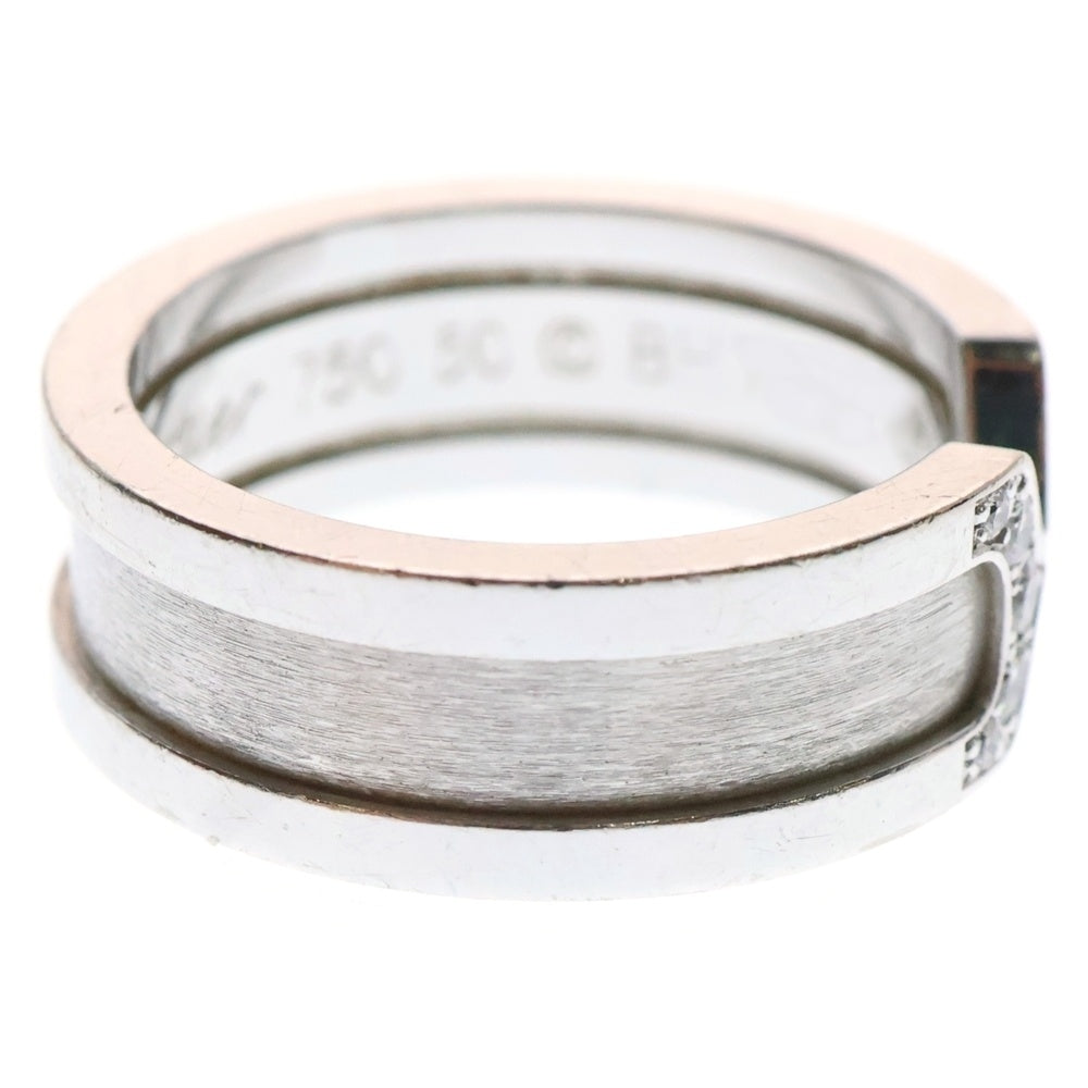 Cartier(カルティエ) カルティエ 2C ダイヤ リング Au750 K18 WG ホワイトゴールド 指輪 ジュエリー