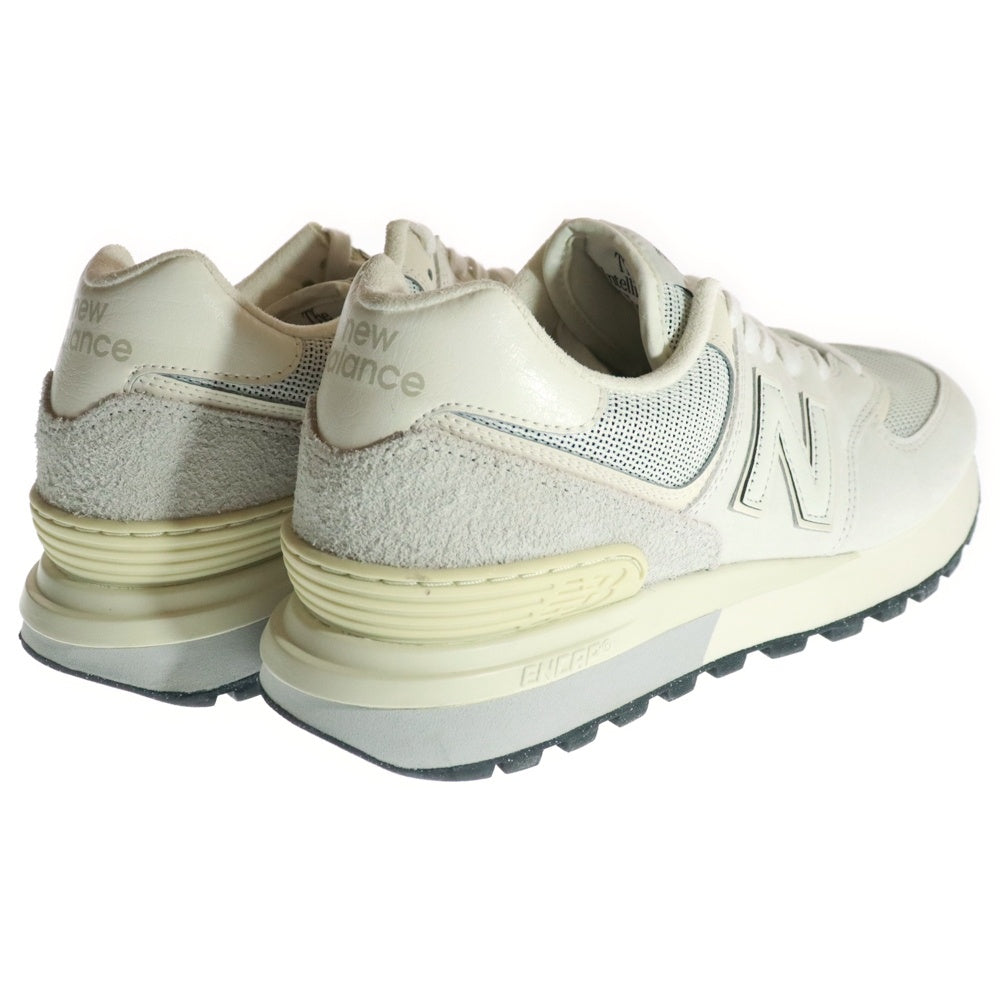 New Balance(ニューバランス) U574LGGL スウェードレザー ローカットスニーカー ホワイト US9/27cm