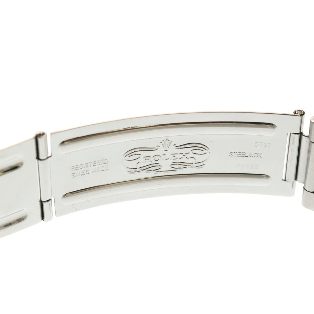 ROLEX(ロレックス) 16220 デイトジャスト グレー文字盤 ステンレス 自動巻き SS/AT X番 腕時計