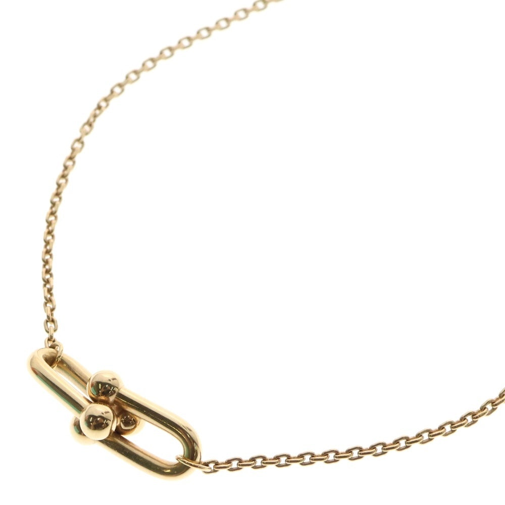 TIFFANY&Co(ティファニー) ハードウェア スモール ダブルリンクネックレス 750 ピンクゴールド ローズゴールド ジュエリー アクセサリー