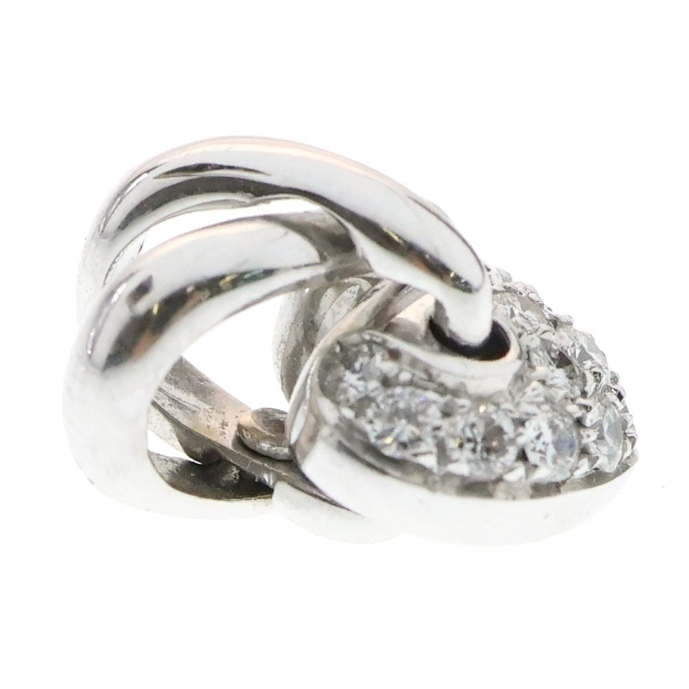 CHAUMET(ショーメ) リアン ハート パヴェダイヤトップ ネックレストップ シルバー 3.6g
