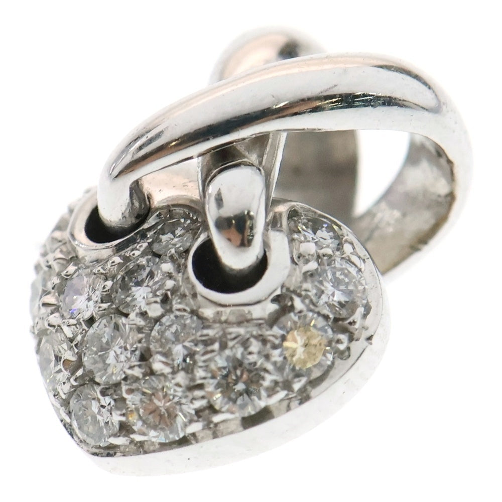 CHAUMET(ショーメ) リアン ハート パヴェダイヤトップ ネックレストップ シルバー 3.6g