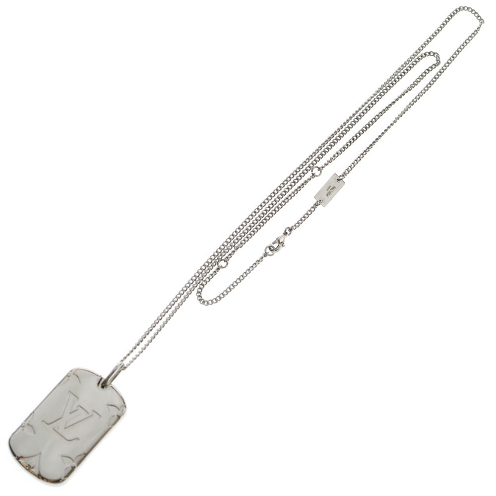 LOUIS VUITTON(ルイヴィトン) LVロケットネックレス M62484 シルバー メタル ペンダント アクセサリー