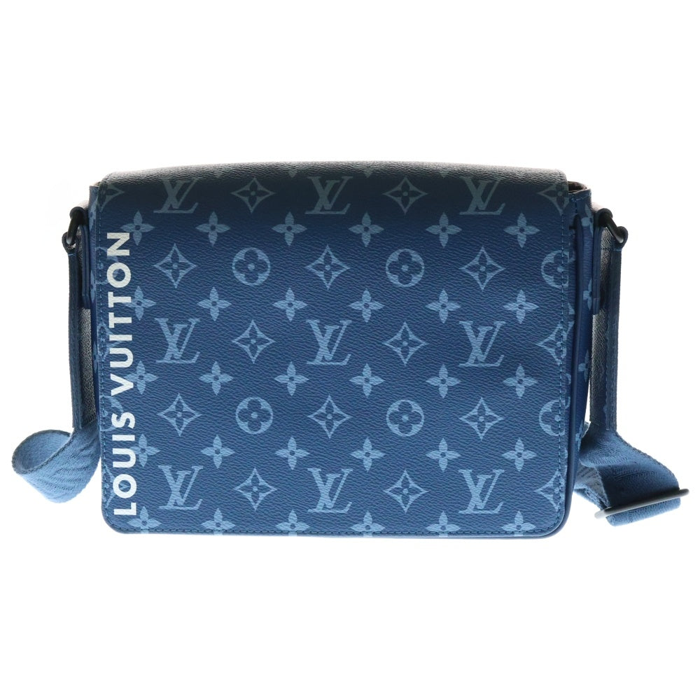 LOUIS VUITTON(ルイヴィトン) モノグラム ブルー ディストリクトPM NV3 ブルー PVC ショルダーバッグ M23785 ICタイプ