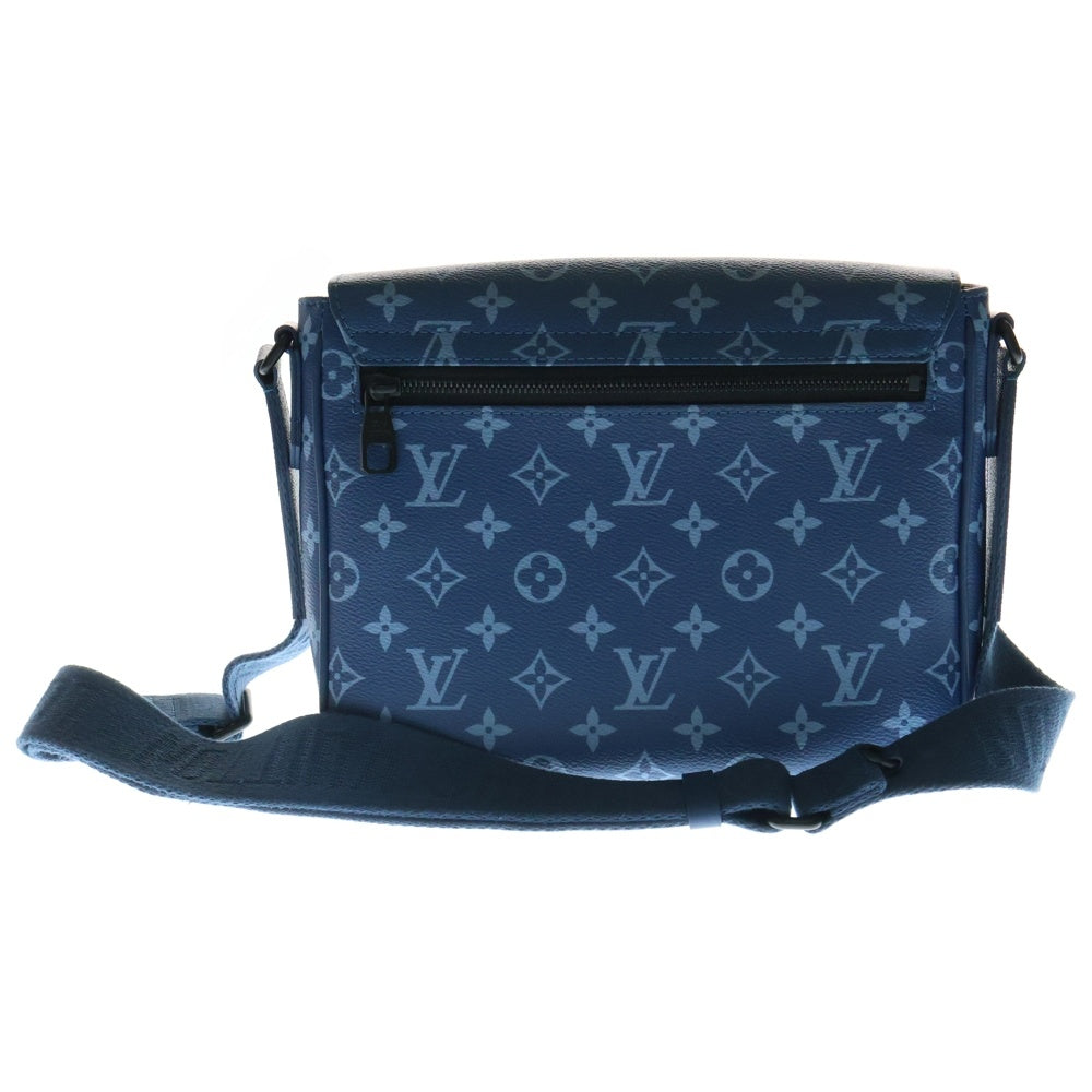 LOUIS VUITTON(ルイヴィトン) モノグラム ブルー ディストリクトPM NV3 ブルー PVC ショルダーバッグ M23785 ICタイプ