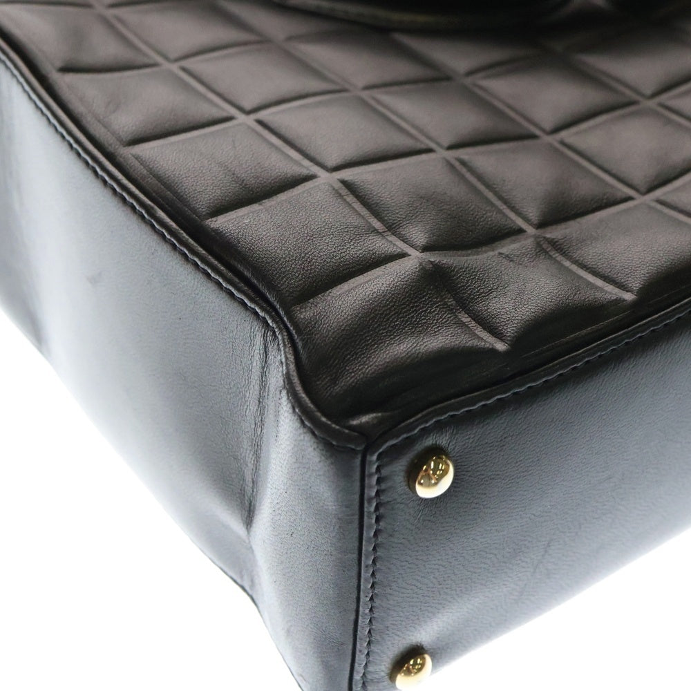CHANEL(シャネル) ココマーク チョコバー ラムスキン レザー
