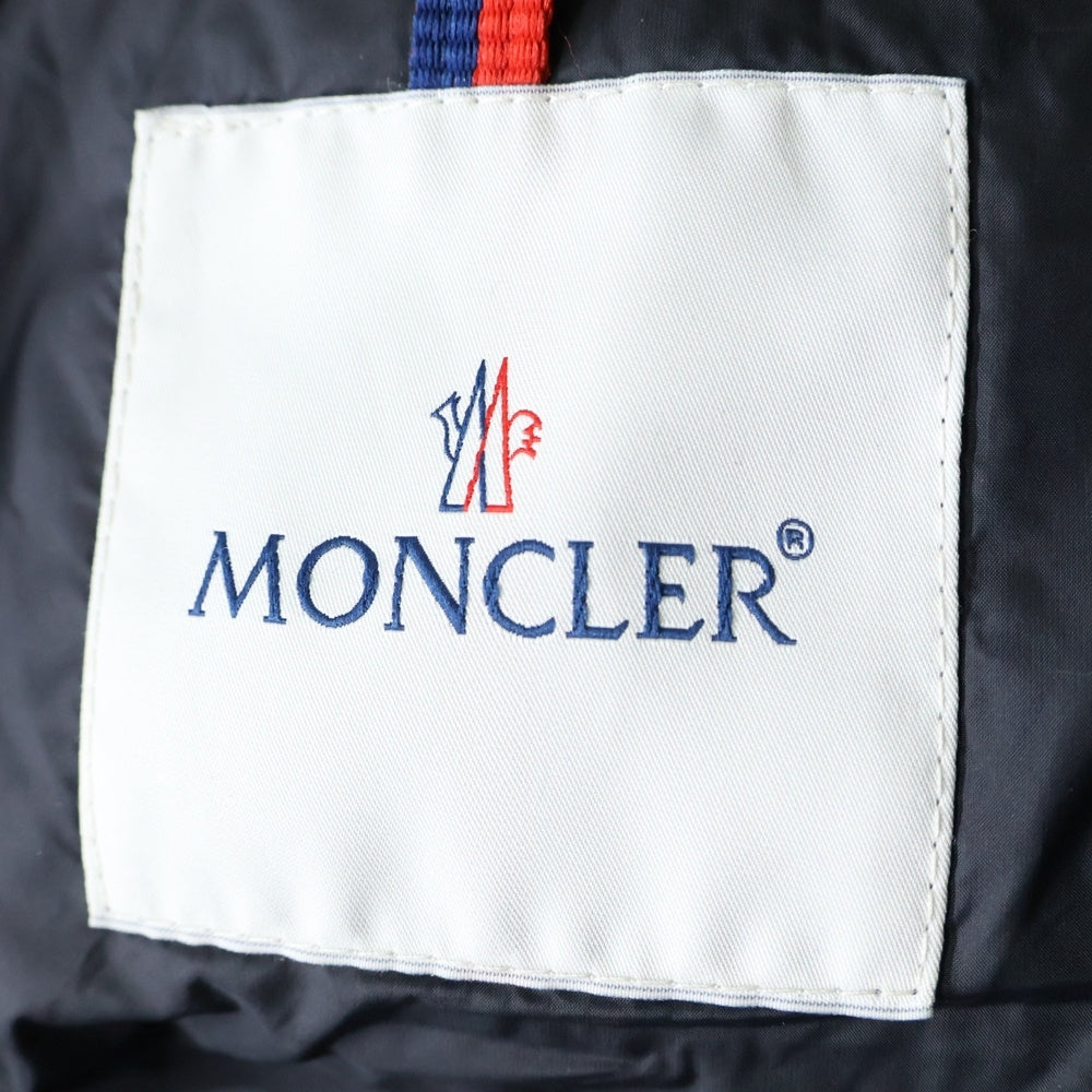 MONCLER(モンクレール) 21AW HERMIFUR エルミファー フーデッド ジップアップ ダウン ロング ジャケット コート ブラック レディース G20931C51601 53048