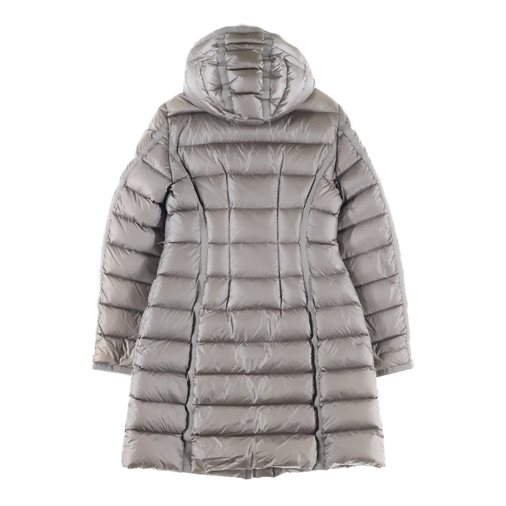 MONCLER(モンクレール) 16AW HERMIFUR エルミファー フーデッド ジップアップ ダウン ロング ジャケット コート ブラウン レディース B20934990015 53048