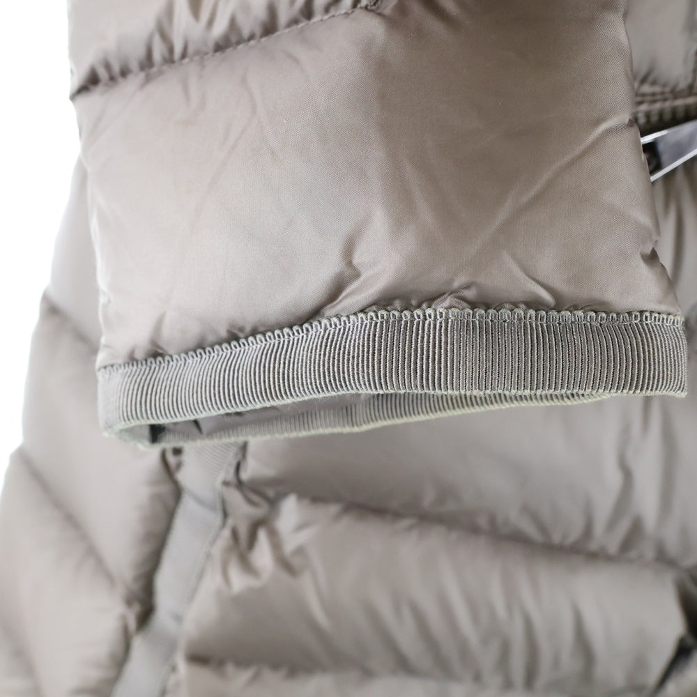 MONCLER(モンクレール) 16AW HERMIFUR エルミファー フーデッド ジップアップ ダウン ロング ジャケット コート ブラウン レディース B20934990015 53048