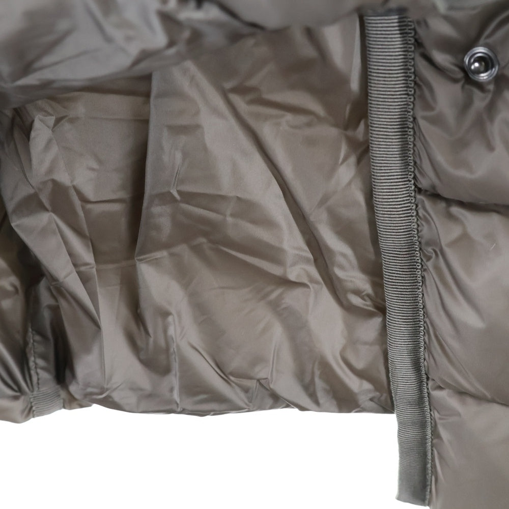 MONCLER(モンクレール) 16AW HERMIFUR エルミファー フーデッド ジップアップ ダウン ロング ジャケット コート ブラウン レディース B20934990015 53048