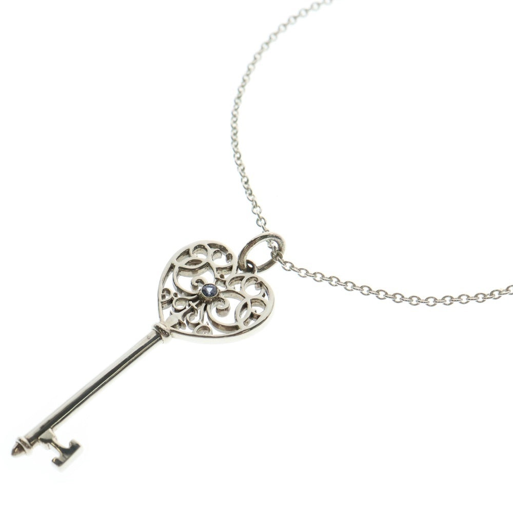 TIFFANY&Co(ティファニー) ハートキー ネックレス ペンダント シルバー 925 5.6g