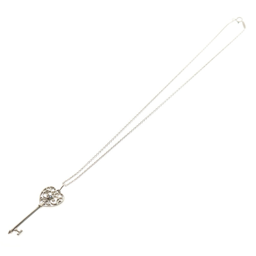 TIFFANY&Co(ティファニー) ハートキー ネックレス ペンダント シルバー 925 5.6g