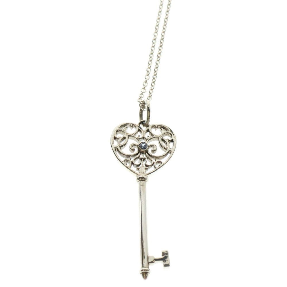 TIFFANY&Co(ティファニー) ハートキー ネックレス ペンダント シルバー 925 5.6g