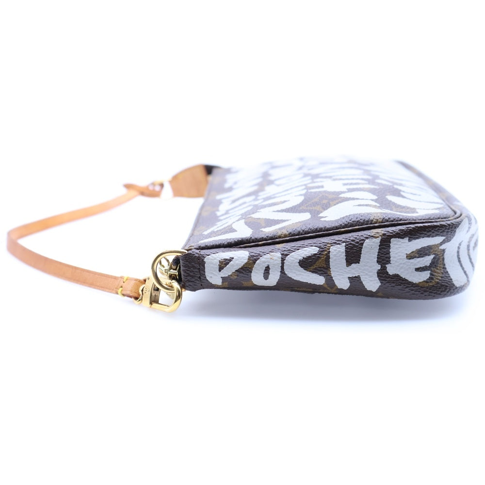 LOUIS VUITTON(ルイヴィトン) グラフィティ アクセソワール ハンドバッグ ブラウン PVCレザー M92192