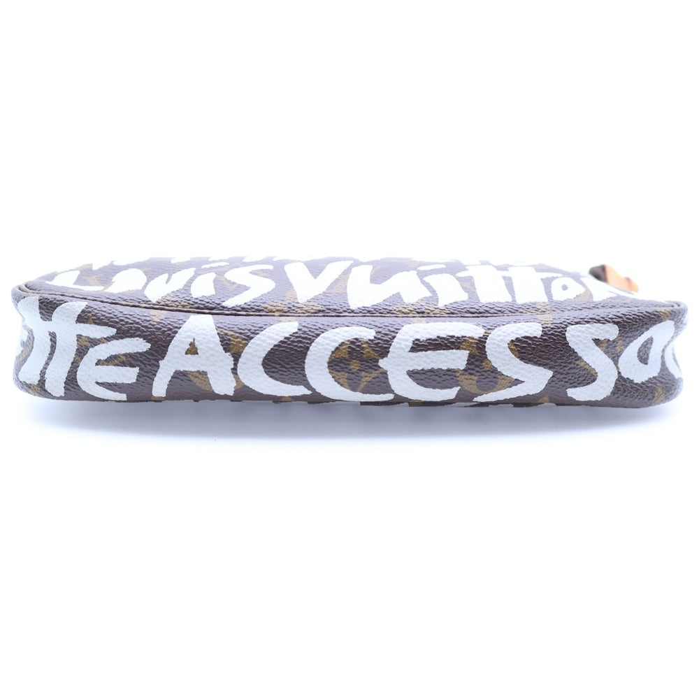 LOUIS VUITTON(ルイヴィトン) グラフィティ アクセソワール ハンドバッグ ブラウン PVCレザー M92192