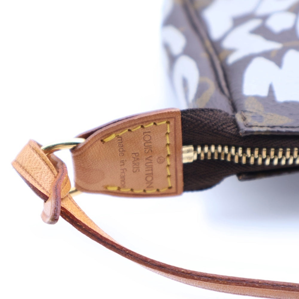 LOUIS VUITTON(ルイヴィトン) グラフィティ アクセソワール ハンドバッグ ブラウン PVCレザー M92192