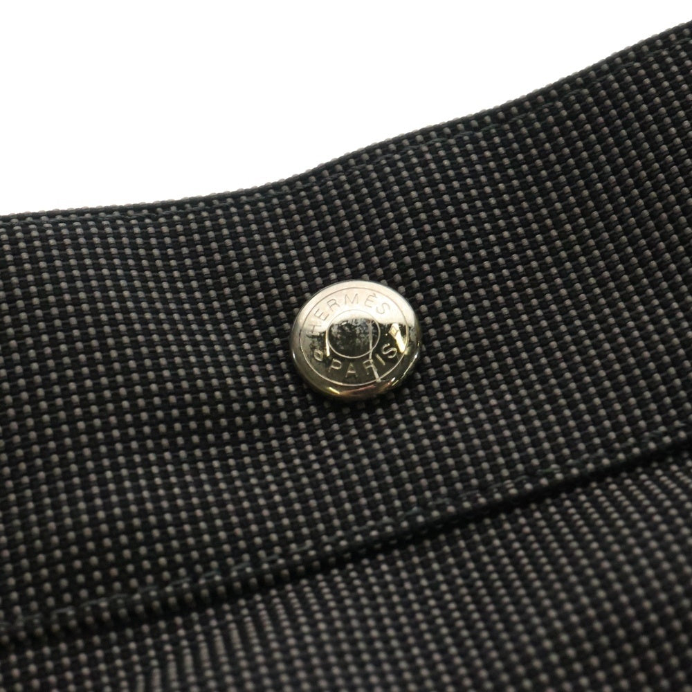 HERMES(エルメス) エルメス エールライン MM ハンドバッグ トートバッグ グレー キャンバス