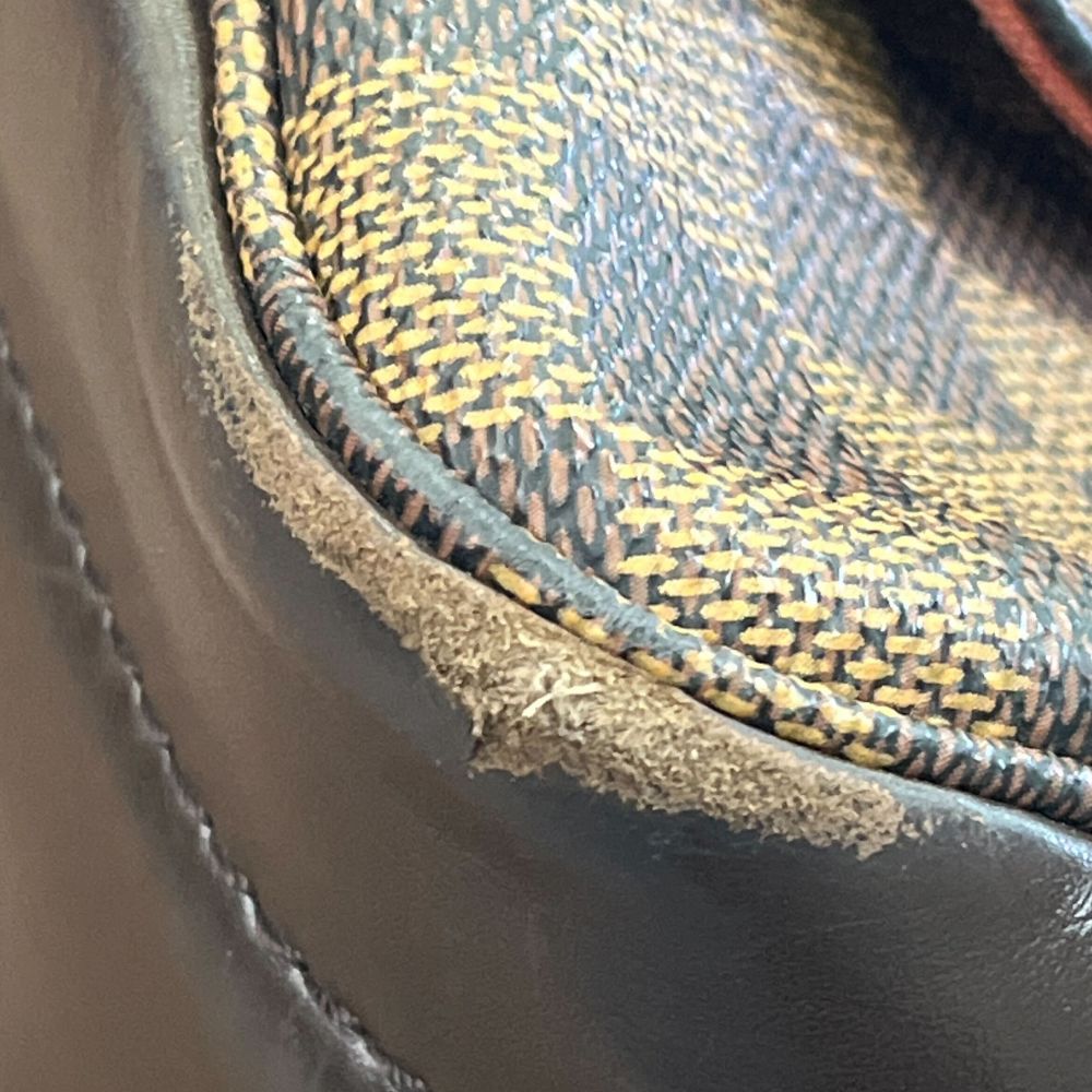 LOUIS VUITTON(ルイヴィトン) ダミエ バスティーユ ショルダーバッグ メッセンジャーバッグ ブラウン レザー×PVC ブラウン N45258