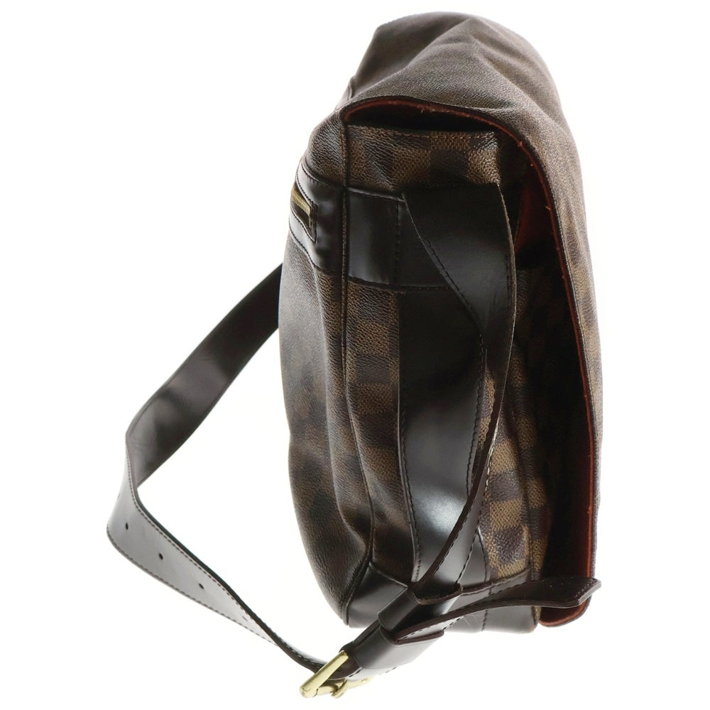 LOUIS VUITTON(ルイヴィトン) ダミエ バスティーユ ショルダーバッグ メッセンジャーバッグ ブラウン レザー×PVC ブラウン N45258
