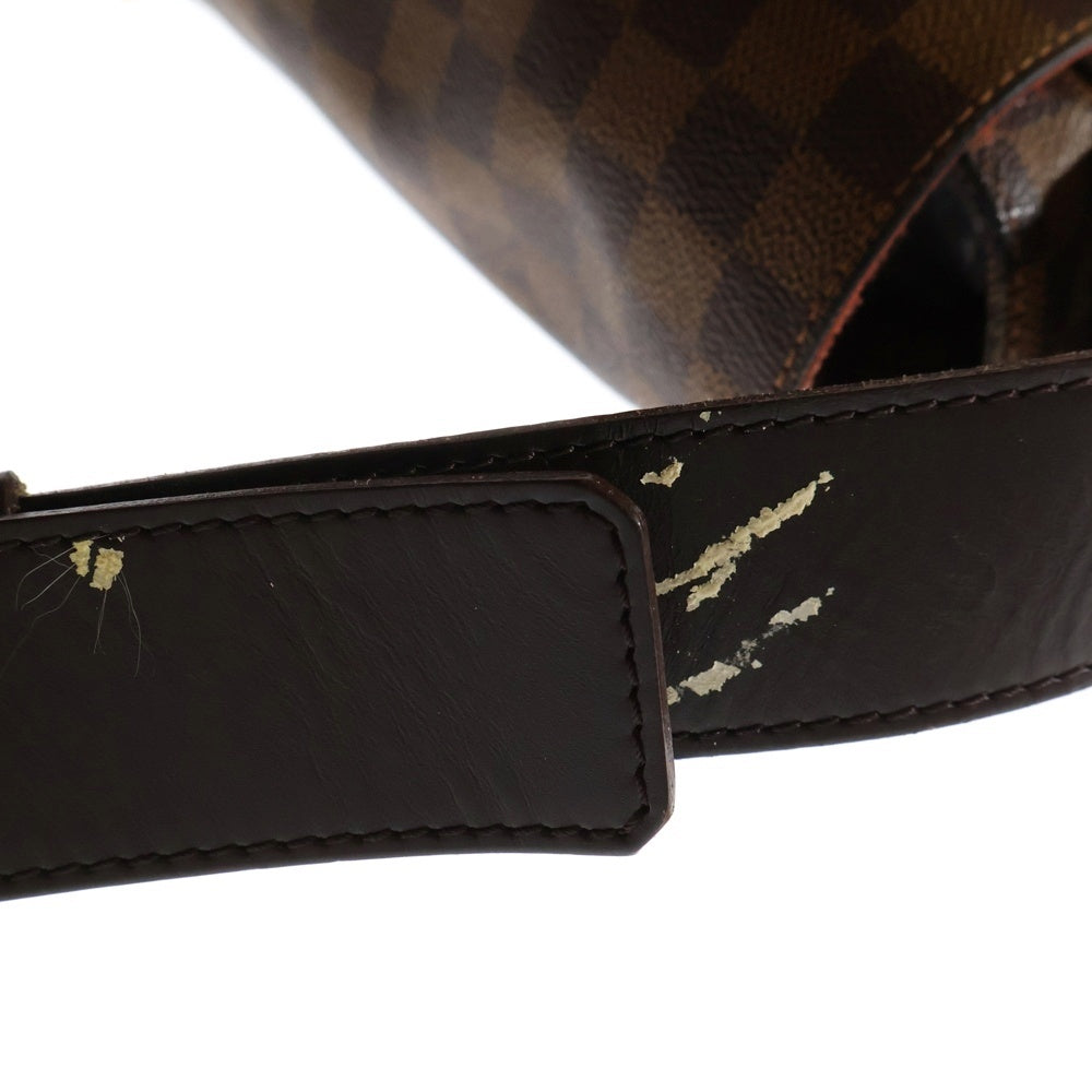 LOUIS VUITTON(ルイヴィトン) ダミエ バスティーユ ショルダーバッグ メッセンジャーバッグ ブラウン レザー×PVC ブラウン N45258