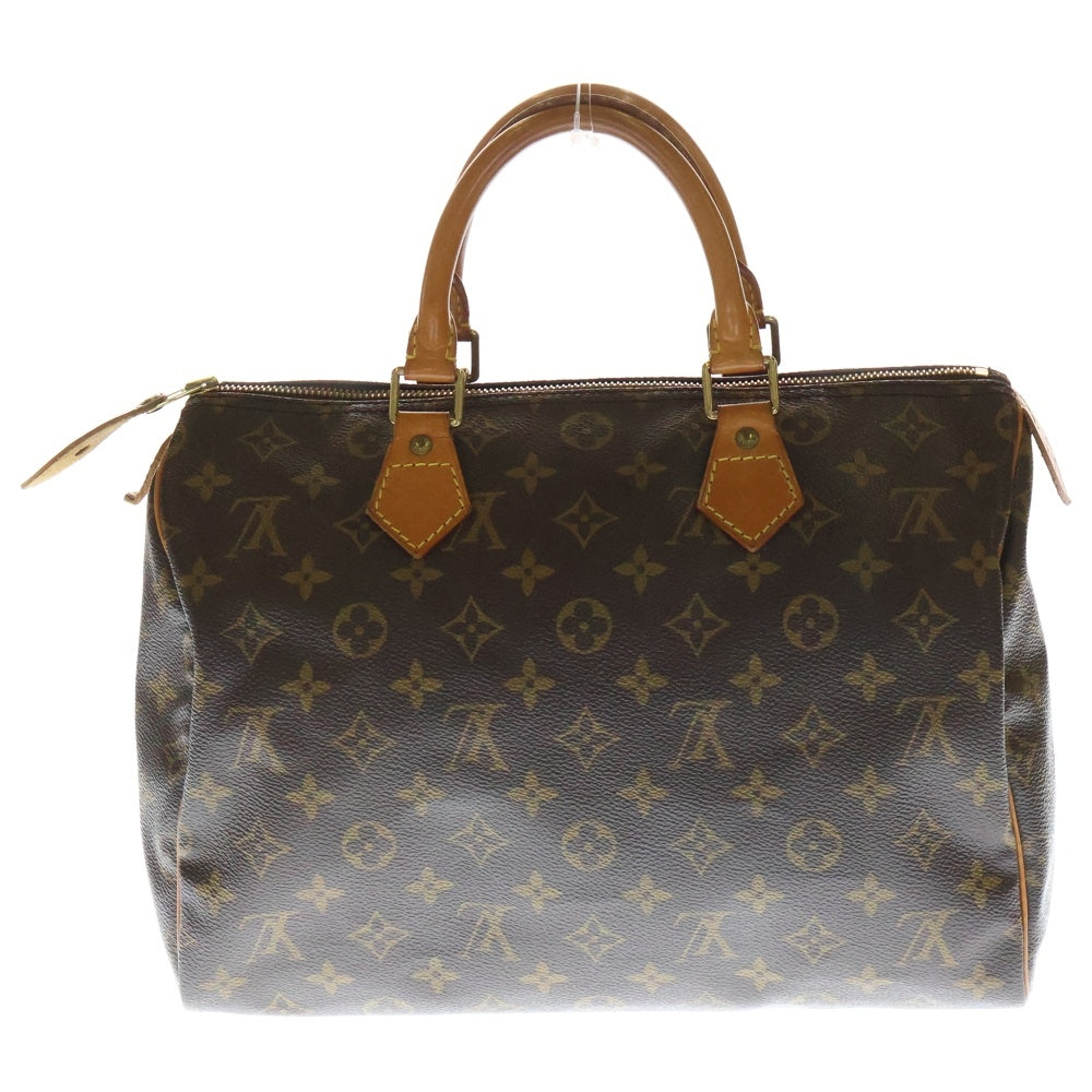 LOUIS VUITTON(ルイヴィトン) モノグラム スピーディ30 ハンドバッグ ミニボストンバッグ ブラウン ゴールド金具 レザー×PVC M41526