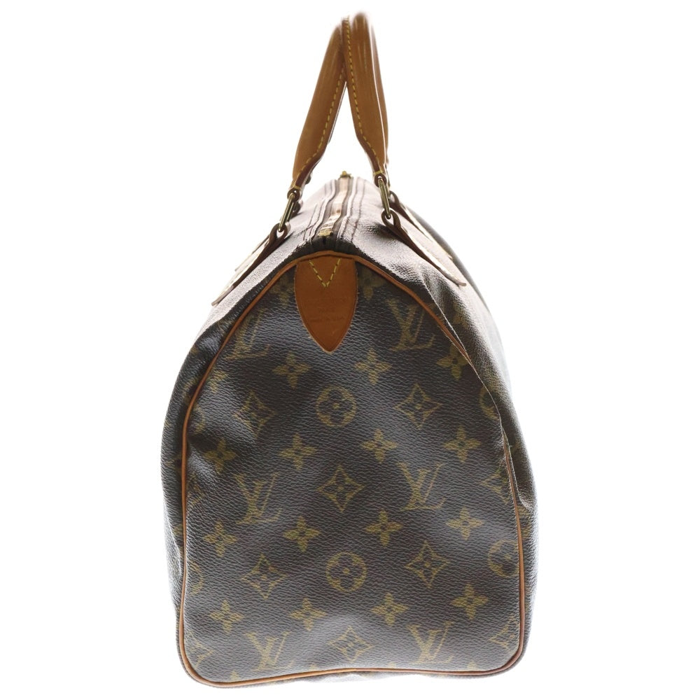 LOUIS VUITTON(ルイヴィトン) モノグラム スピーディ30 ハンドバッグ ミニボストンバッグ ブラウン ゴールド金具 レザー×PVC M41526