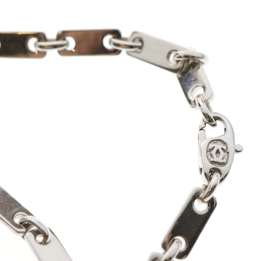 Cartier(カルティエ) フィガロ ラージ チェーンブレスレット K18WG ホワイトゴールド