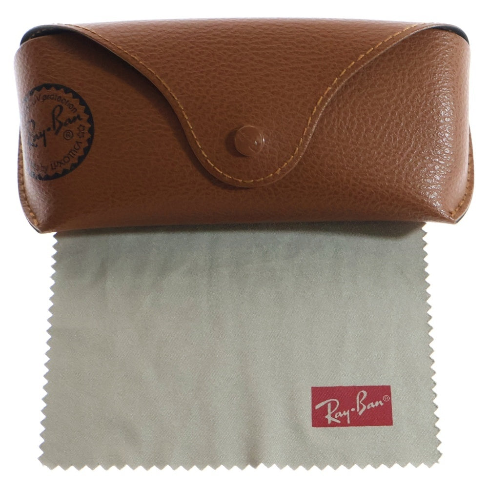 Ray Ban(レイバン) テンプルロゴ ウェリントン サングラス ブラック 52□20 RB4258F
