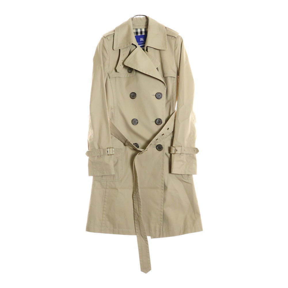 BURBERRY(バーバリー) 裏地ノバチェック総柄 コットン トレンチ ロング コート ベージュ FR526-125-40