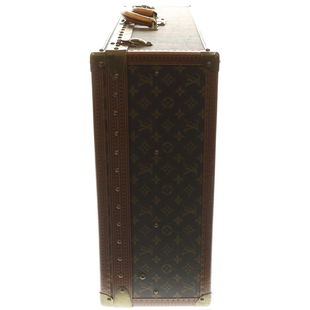 LOUIS VUITTON(ルイヴィトン) アルゼール75 モノグラム トランクケース トラベルバッグ ゴールド金具 ブラウン M21225