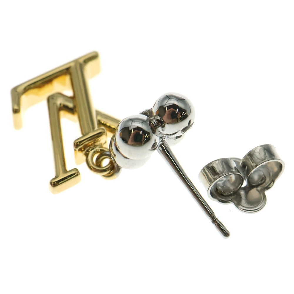 LOUIS VUITTON(ルイヴィトン) ピアス・パンダント LVアイコニックフラワー ピアス ゴールド×シルバー GP メタル M01287 アクセサリー レディース