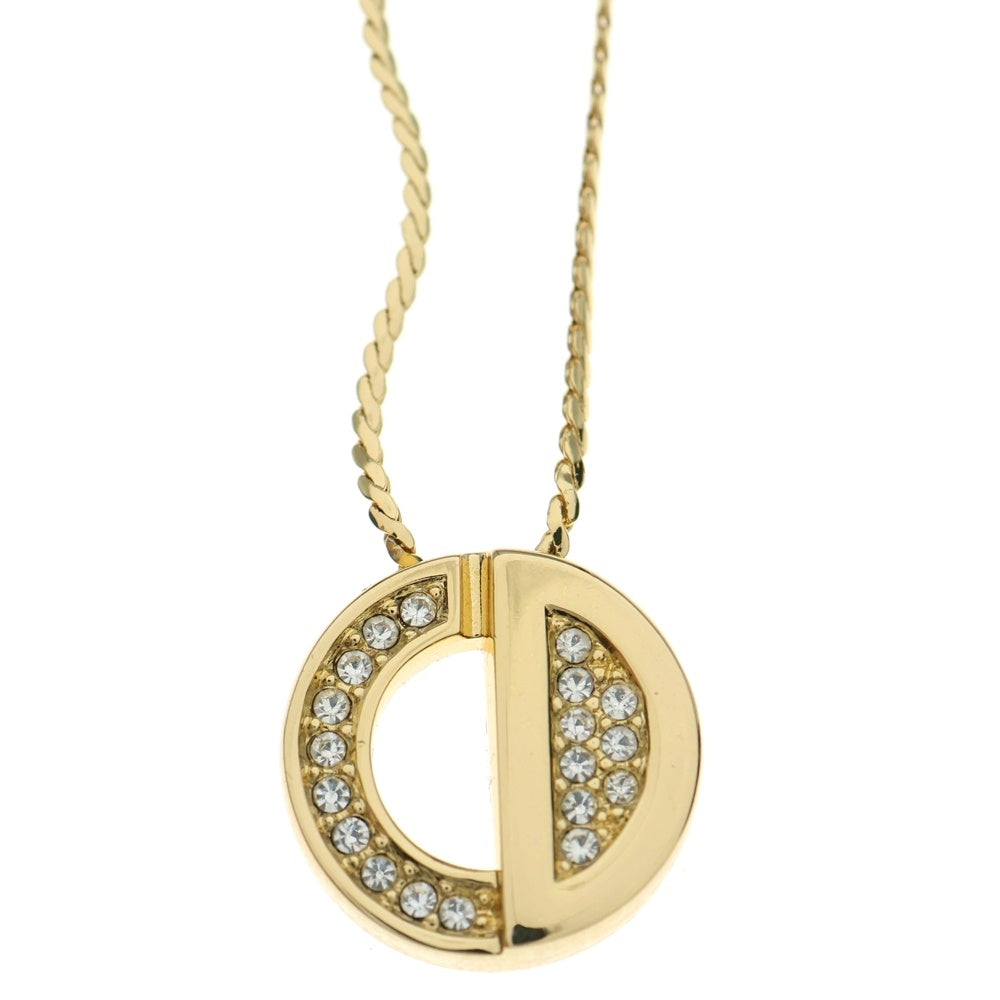 Christian Dior(クリスチャンディオール) CDロゴ ラインストーン